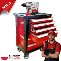 Yato Tool Cabinet 6-Drawer 249-Piece YT-55260 - Poland