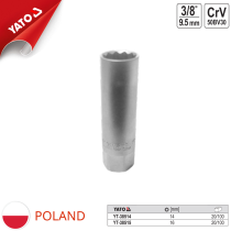 Khẩu mở bugi thành mỏng 3/8