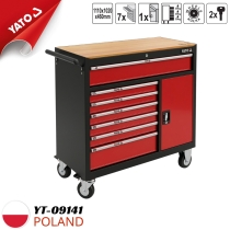 Yato YT-09141 8-compartment Tool Storage Cabinet - Made in Poland