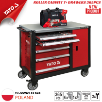 Tủ Đồ Nghề 7 Ngăn 365 Chi Tiết Yato YT-55262 ULTRA